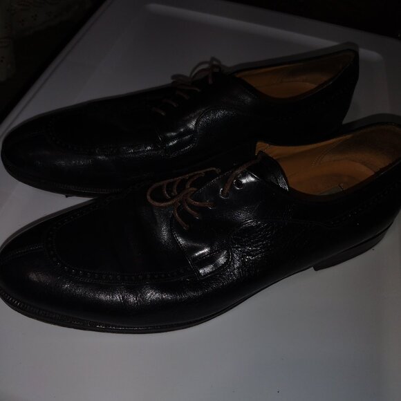 Mezlan Leather Dress Shoes Fratello Split Toe - Picture 1 of 5